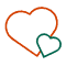 Heart icon representing personal connection